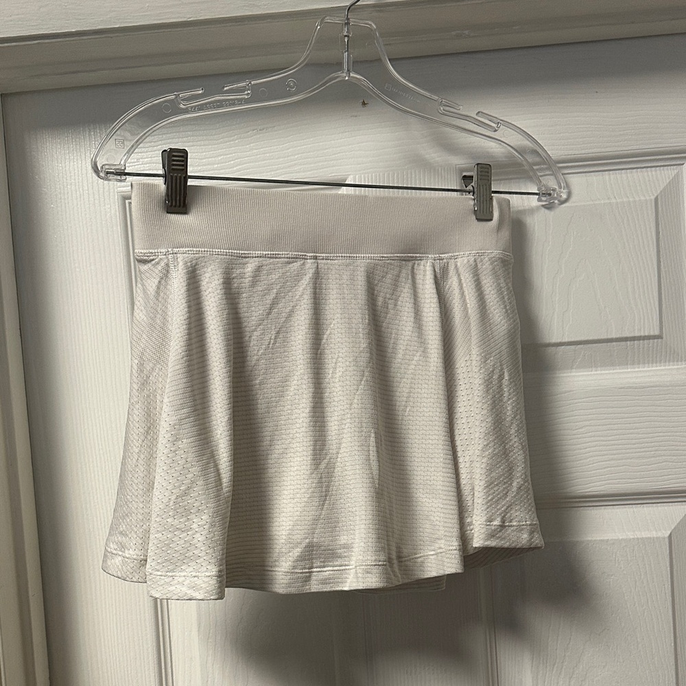 lululemon athletica White Flared Athletic Skirt